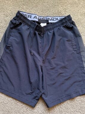 Under Armour Men’s Black Performance Shorts Size Large
